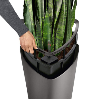 Donica Lechuza Delta Premium 30 | 40 biały połysk - 3