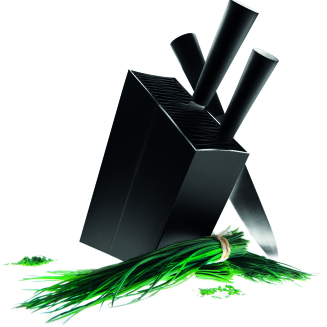  Eva Solo Black Diagonal Knife Block - 3
