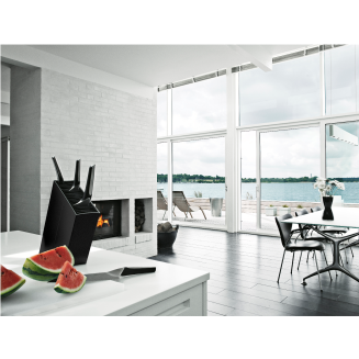  Eva Solo Black Diagonal Knife Block - 4