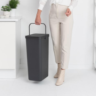 Kosz do segregowania Brabantia Sort&Go 40l Grey - 9