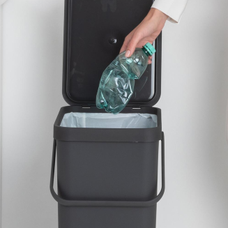 Kosz do segregowania Brabantia Sort&Go 40l Grey - 4