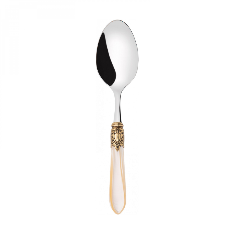 Łyżka do sałatek Casa Bugatti Oxford Ivory/Gold