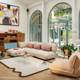 Sofa Fatboy Sumo Loveseat Boucle Creme - 10