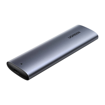 Obudowa dysku UGREEN CM400 M.2 M-key NVMe USB-C (szara)