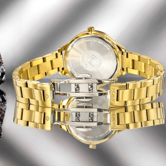 Zegarek Damski Giewont Sapphire Złoto Czarny GW2720-B3 - 8