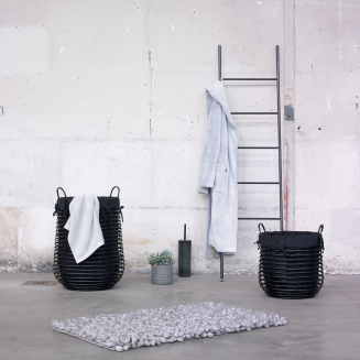 Dywanik łazienkowy Aquanova Rocca Silver Grey 70x120 cm - 2