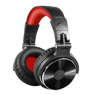 ONEODIO Pro10 On-Ear Headphones (Red) - 2