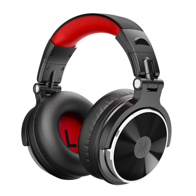  ONEODIO Pro10 On-Ear Headphones (Red)
