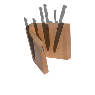 Blok magnetyczny z drewna bukowego Artelegno Grand Prix - 3
