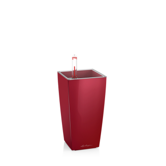  Lechuza Mini Cubi flowerpot | Maxi Cubi red gloss - 2