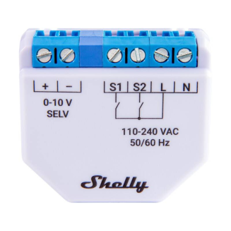 Ściemniacz światła WiFi/Bluetooth Shelly Plus 0-10V Dimmer - 2