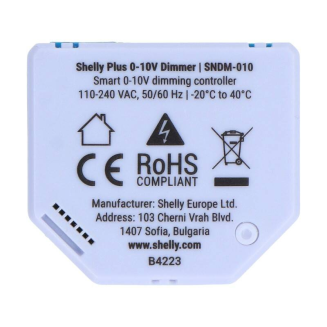 Ściemniacz SHELLY Plus 0-10V Dimmer Wi-Fi BT - 4