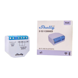 Ściemniacz światła WiFi/Bluetooth Shelly Plus 0-10V Dimmer - 6