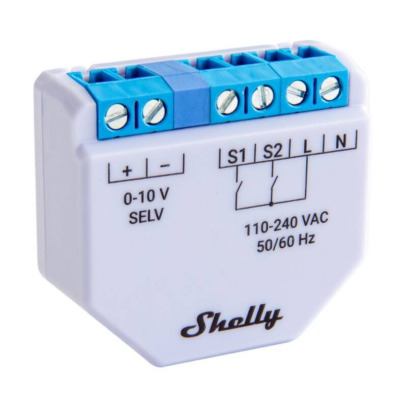  SHELLY Plus 0-10V Dimmer Wi-Fi BT