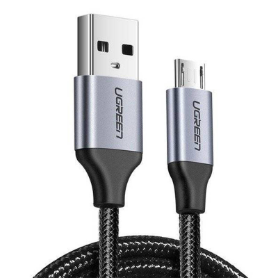 Kabel UGREEN US290 USB-A-micro USB 3m (czarny)