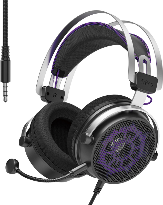  Fifine H18 Gaming Headphones (Black)