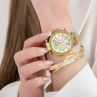 Zegarek Damski Giewont Sapphire Złoto Srebrny GW3380-B4 - 4