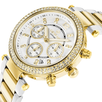 Zegarek Damski Giewont Sapphire Złoto Srebrny GW3380-B4 - 2