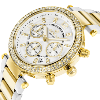 Zegarek Damski Giewont Sapphire Złoto Srebrny GW3380-B4 - 2