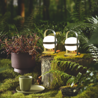  Solar lamp with USB Rosendahl Soft Spot Olive 34 cm - 7