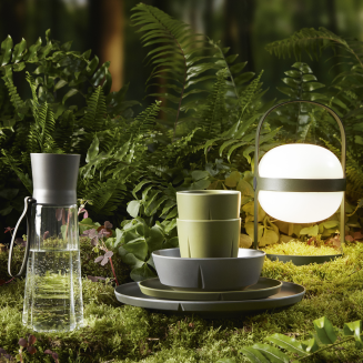  Solar lamp with USB Rosendahl Soft Spot Olive 34 cm - 6