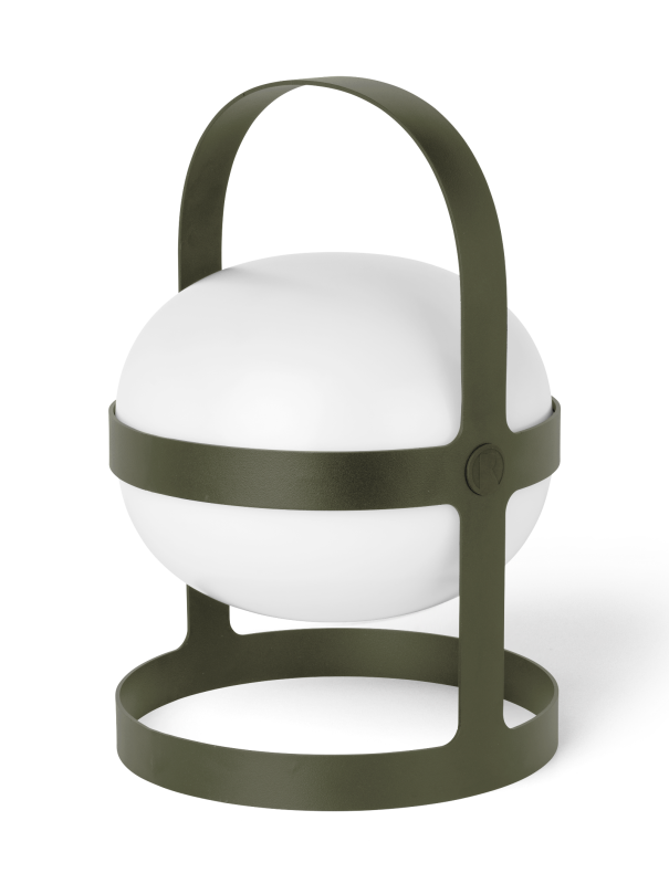  Solar lamp with USB Rosendahl Soft Spot Olive 34 cm