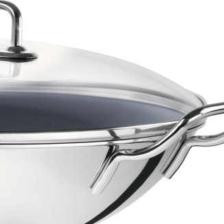 Wok Zwilling Plus z powłoką Ceraforce Ultra - 32 cm - 3