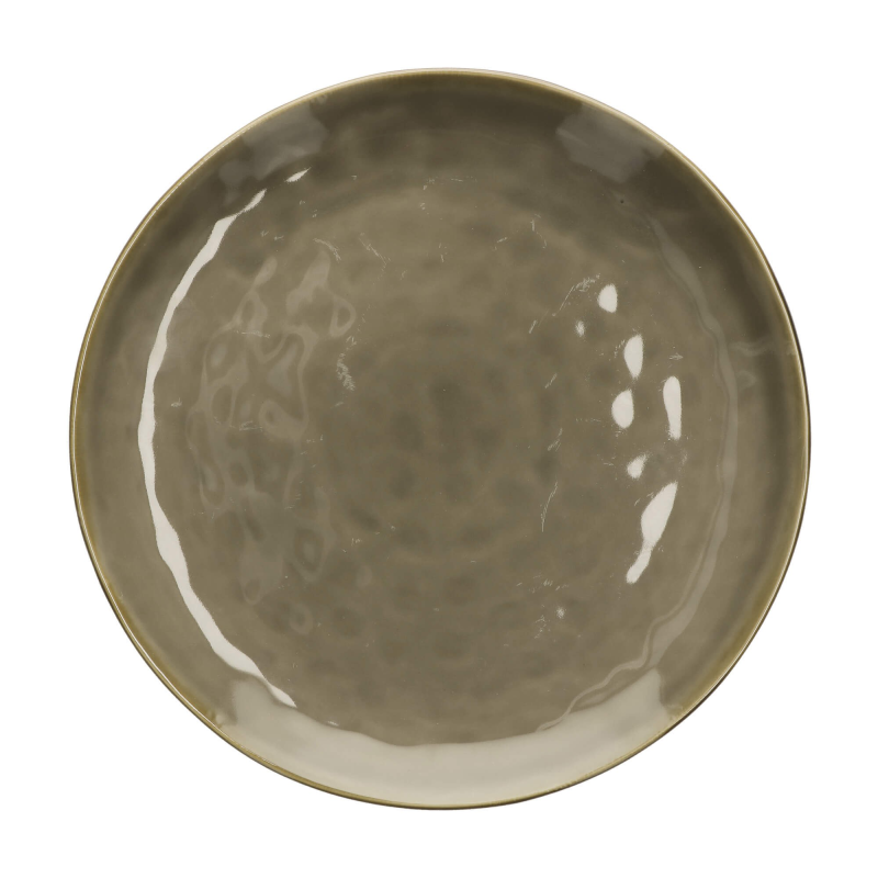  Rose&Tulipani | Set of 2 Concerto Grigio Tortora round platters - Gray-brown, 32 cm