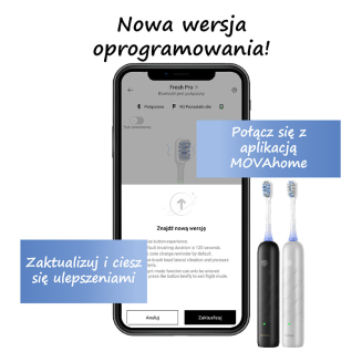Szczoteczka soniczna MOVA Fresh Pro (czarna) - 7
