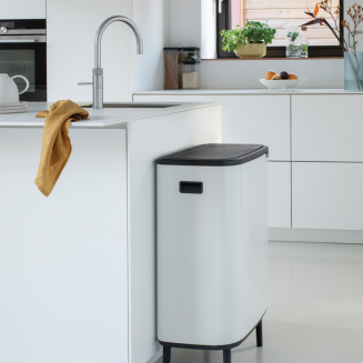 Kosz Brabantia Bo Touch Bin 2x30l biały - 5