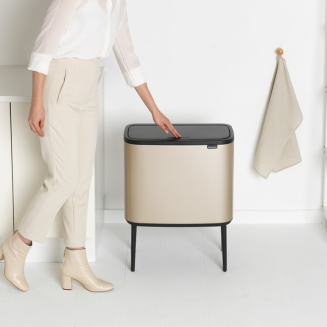 Kosz Brabantia Bo Touch Bin 23+11l szampański - 4