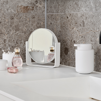 Lusterko kosmetyczne 5x powiększające Zone Denmark Ume White - 3