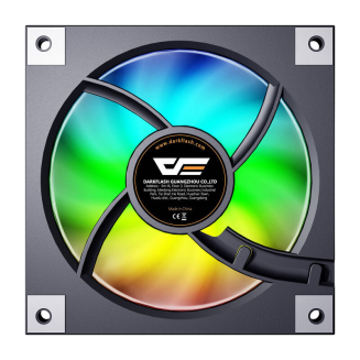 Wentylator DARKFLASH DM20 (czarny) - 2