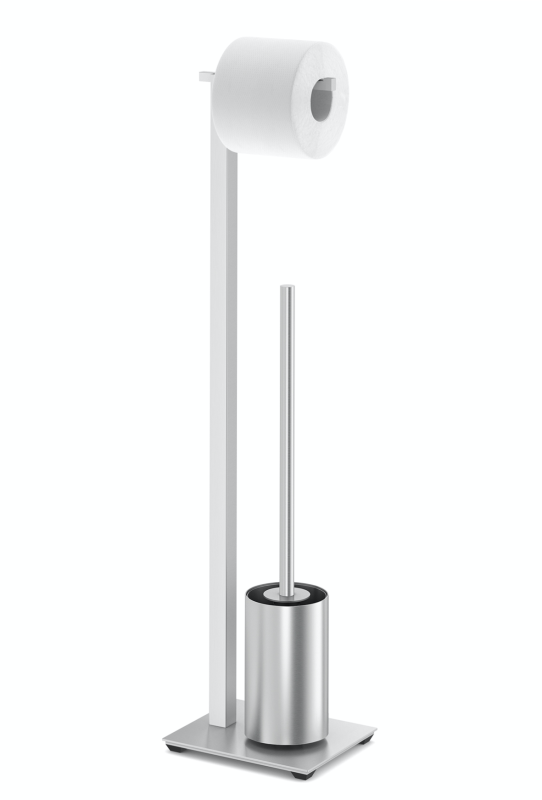  Zack Carvo matt toilet paper and brush holder