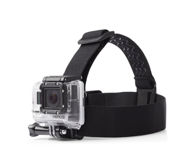 TELESIN headband with mount for sports cameras