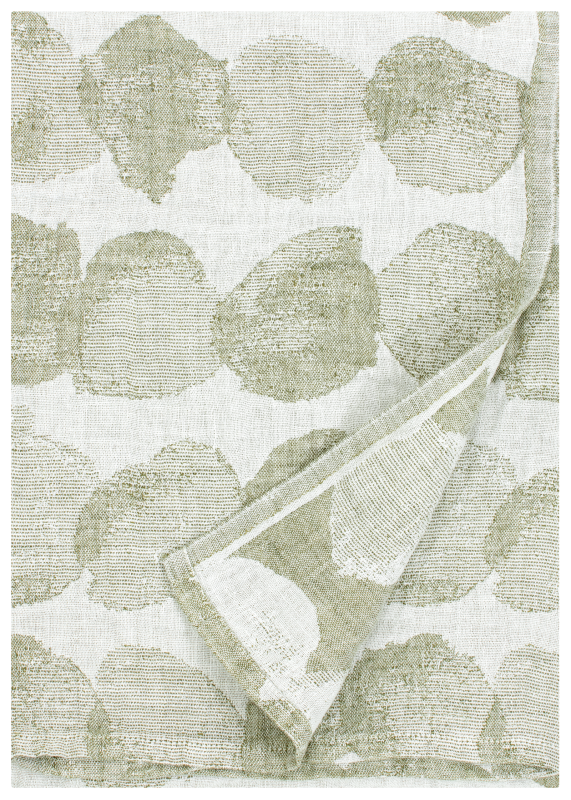  Lapuan Kankurit SADE towel white-olive 95x180 cm