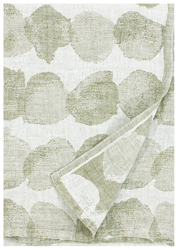 Ręcznik Lapuan Kankurit SADE white-olive 95x180 cm