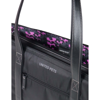 Torba dla psa United Pets Up Bag czarno-fuksjowa - 3