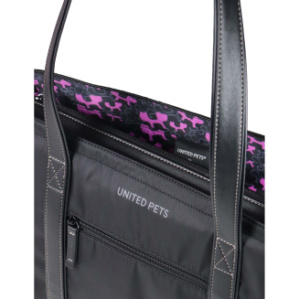 Torba dla psa United Pets Up Bag czarno-fuksjowa - 3