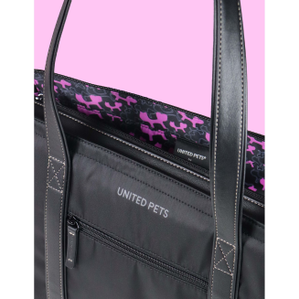 Torba dla psa United Pets Up Bag czarno-fuksjowa - 5
