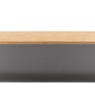 Alessi Mattina breadbox, dark gray - 2