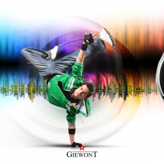 Smartwatch GIEWONT Vertex SmartCall GW450-4 Silver/Carbon Silikon - 12