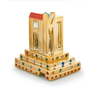 Ozdoba świąteczna Alessi La Citta dell'amore mio - 2