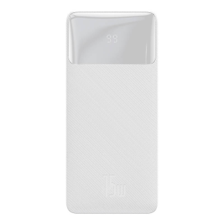 Powerbank Baseus Bipow 30000mAh, 2xUSB, USB-C, 15W (biały) - 2