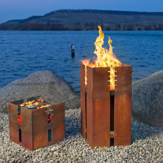 Palenisko ogrodowe z grillem Keilbach Fidibus - 11