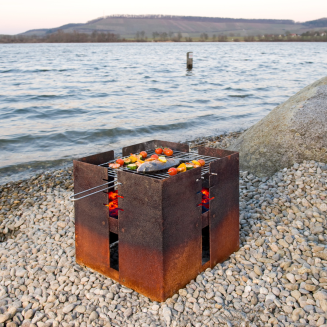 Palenisko ogrodowe z grillem Keilbach Fidibus - 9