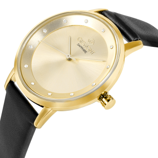 Zegarek Damski Giewont Sapphire Złoty GW4130-A3 - 2