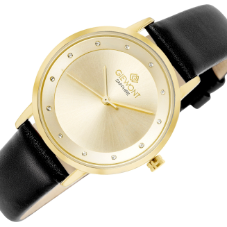 Zegarek Damski Giewont Sapphire Złoty GW4130-A3 - 3