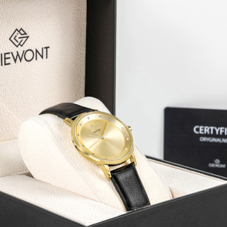 Zegarek Damski Giewont Sapphire Złoty GW4130-A3 - 9