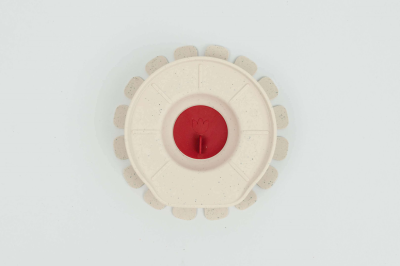 PLASTIA Pokrywa fermentacyjna 13.5 cm czerwony